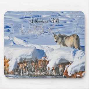 Yellowstone-Wolf Mousepad