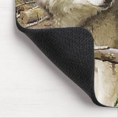Yellowstone-Wolf Mousepad (Ecke)