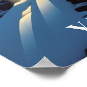 Yellowstone Wolf Poster Art (Ecke)