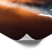 Yellowstone Wolf Poster Art (Ecke)