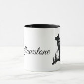 Yellowstone Wolf Tasse (Zentrum)
