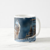 Yellowstone Wolf-Tasse Kaffeetasse (VorderseiteRechts)