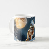 Yellowstone Wolf-Tasse Kaffeetasse (Vorderseite Links)