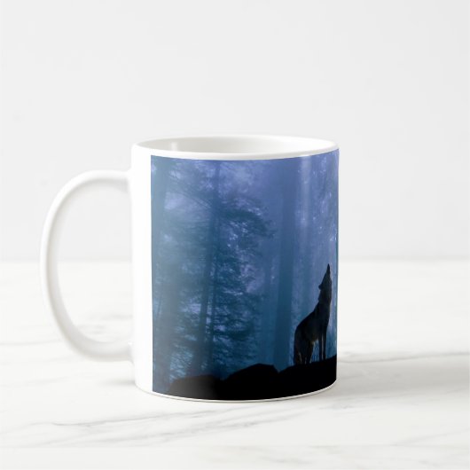 Yellowstone Wolf-Tasse Kaffeetasse (Links)