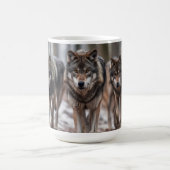 Yellowstone Wölfe Kaffeepause Tasse (Mittel)
