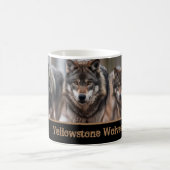 Yellowstone Wölfe Kaffeepause Tasse (Mittel)
