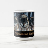 Yellowstone Wölfe Kaffeepause Tasse (Mittel)