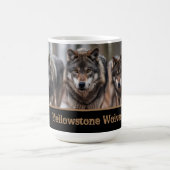 Yellowstone Wölfe Kaffeepause Tasse (Mittel)
