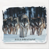 Yellowstone Wolves Mousepad (Vorne)