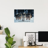 Yellowstone Wolves Poster Art (Heimbüro)