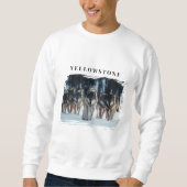 Yellowstone Wolves Sweatshirt (Vorderseite)