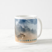 Yellowstone Wolves-Tasse Kaffeetasse (VorderseiteRechts)
