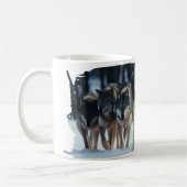 Yellowstone Wolves-Tasse Kaffeetasse (Links)