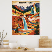 Yellowstone Wonders Poster (Küche)