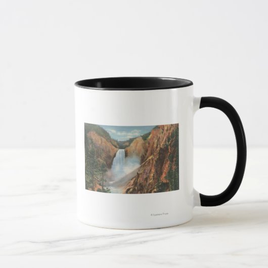 Yellowstone, WY - Great Falls und Grand Tasse (Rechts)