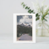 Yellowstone, WY - Index- und Pilot-Peaks, Cola Postkarte (Stehend Vorderseite)