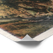 Yellowstone, WYfrom Artist's Point Poster (Ecke)