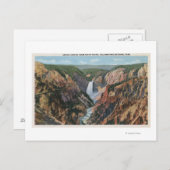 Yellowstone, WYfrom Artist's Point Postkarte (Vorne/Hinten)