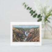 Yellowstone, WYfrom Artist's Point Postkarte (Stehend Vorderseite)