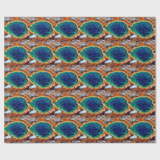 Yellowstone Wyoming Geschenkpapier (Flach)