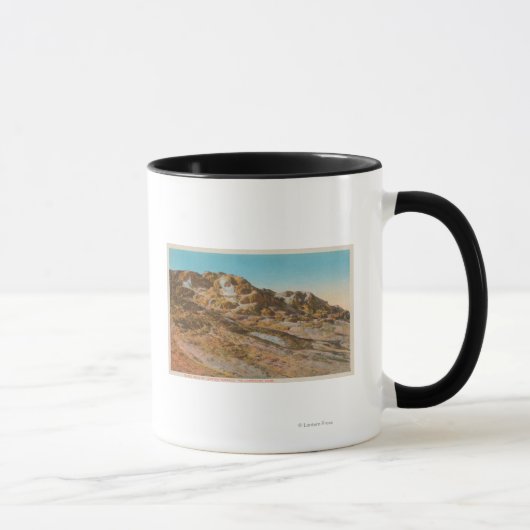 Yellowstone, WYView der Jupiter-Terrasse Tasse (Rechts)