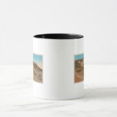 Yellowstone, WYView der Jupiter-Terrasse Tasse (Zentrum)