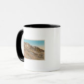 Yellowstone, WYView der Jupiter-Terrasse Tasse (Vorderseite Links)