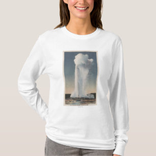 Yellowstone, WYView des alten zuverlässigen T-Shirt