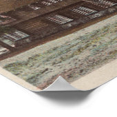 Yellowstone, WYView des ganzen alten Treppenheims Poster (Ecke)