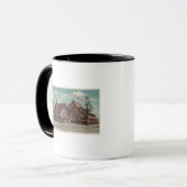Yellowstone, WYView des ganzen alten, treuen Gasth Tasse (Vorderseite Links)