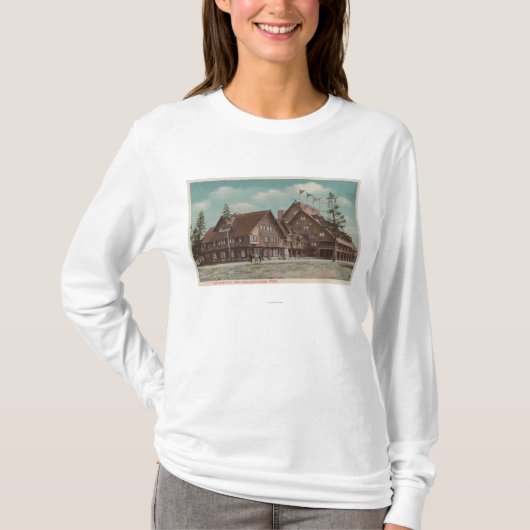 Yellowstone, WYView des ganzen alten zuverlässigen T-Shirt (Vorderseite)