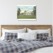 Yellowstone, WYView des Piney Inn Leinwanddruck (Insitu (Schlafzimmer))
