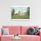 Yellowstone, WYView des Piney Inn Leinwanddruck (Insitu (Wohnzimmer))