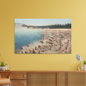 Yellowstone, WYView of Sapphire Pool Leinwanddruck (Insitu (Wohnzimmer))