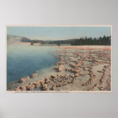 Yellowstone, WYView of Sapphire Pool Poster (Vorne)