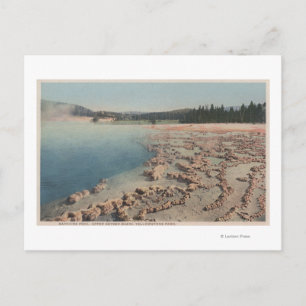 Yellowstone, WYView of Sapphire Pool Postkarte
