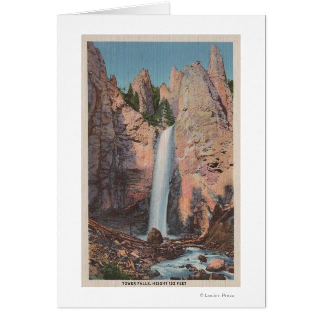Yellowstone, WYView of Tower Falls (Vorne)
