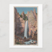Yellowstone, WYView of Tower Falls Postkarte (Vorderseite)