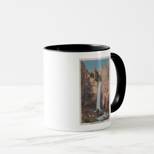 Yellowstone, WYView of Tower Falls Tasse (VorderseiteRechts)