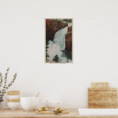 Yellowstone, WYWiew of Yellowstone River Falls Poster (Küche)