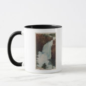 Yellowstone, WYWiew of Yellowstone River Falls Tasse (Links)