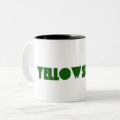 Yellowstone Zweifarbige Tasse (Vorderseite Links)