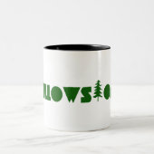 Yellowstone Zweifarbige Tasse (Mittel)