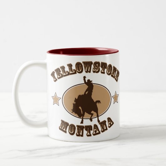 Yellowstone Zweifarbige Tasse (Links)