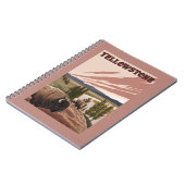 YellowstoneBison Scene Notizblock (Linke Seite)