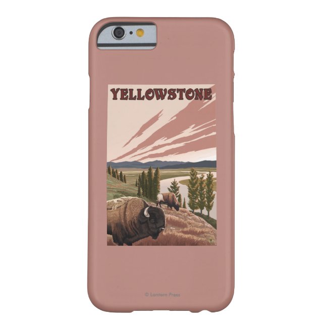 YellowstoneBison Szene Case-Mate iPhone Hülle (Rückseite)