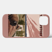 YellowstoneBison Szene Case-Mate iPhone Hülle (Rückseite (Horizontal))
