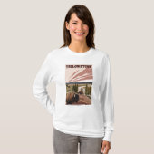 YellowstoneBison Szene T-Shirt (Vorne ganz)