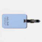 YellowstoneHowling Wolf Gepäckanhänger (Rückseite horizontal)