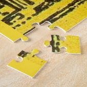Yellowville-Häuser und -Zuhause und Wasserturm Puzzle (Seite)